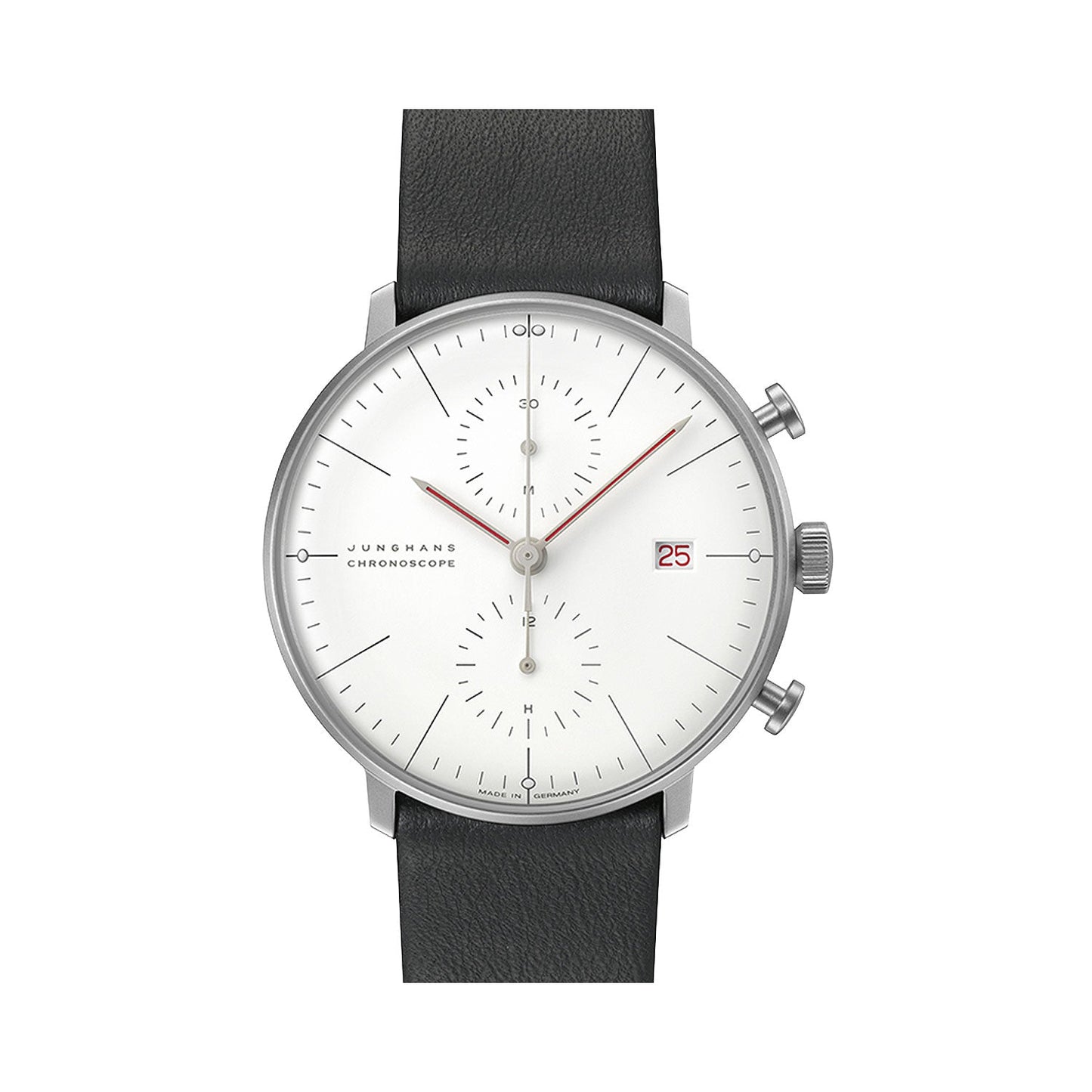 Junghans 27/4303.02 Max Bill Chronoscope Bauhaus