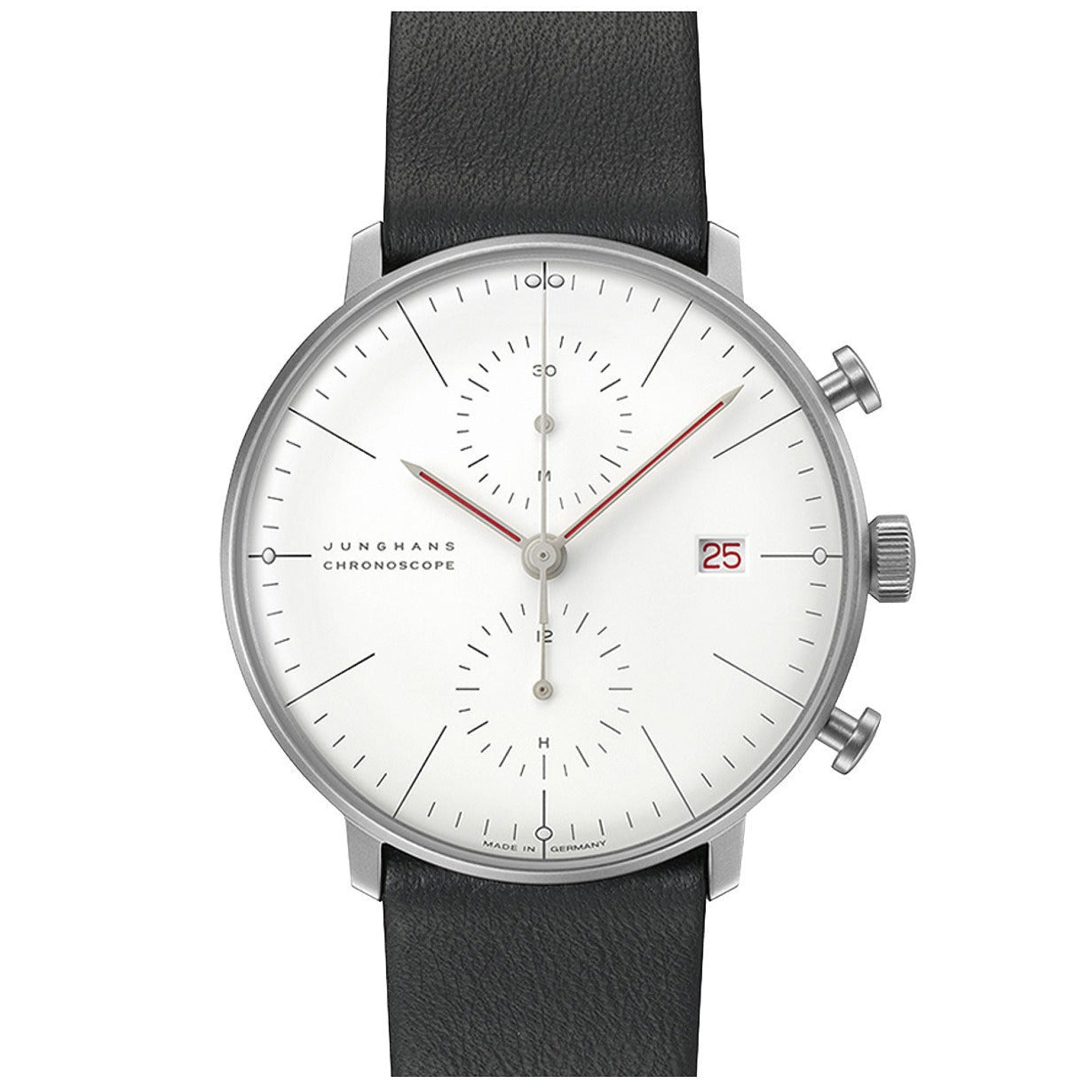 Junghans 27/4303.02 Max Bill Chronoscope Bauhaus