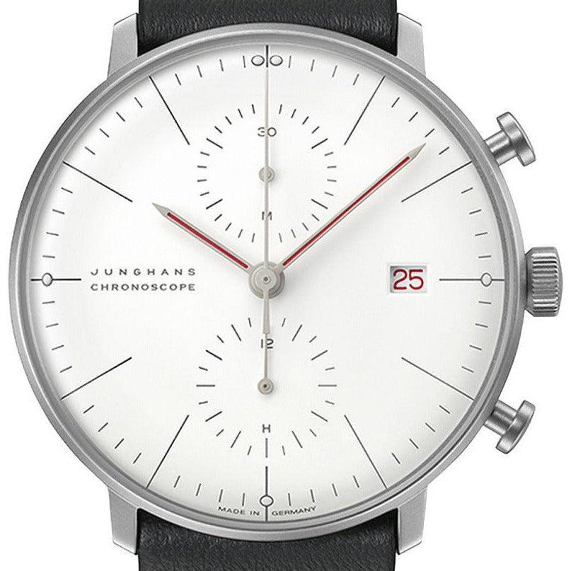 Junghans 27/4303.02 Max Bill Chronoscope Bauhaus