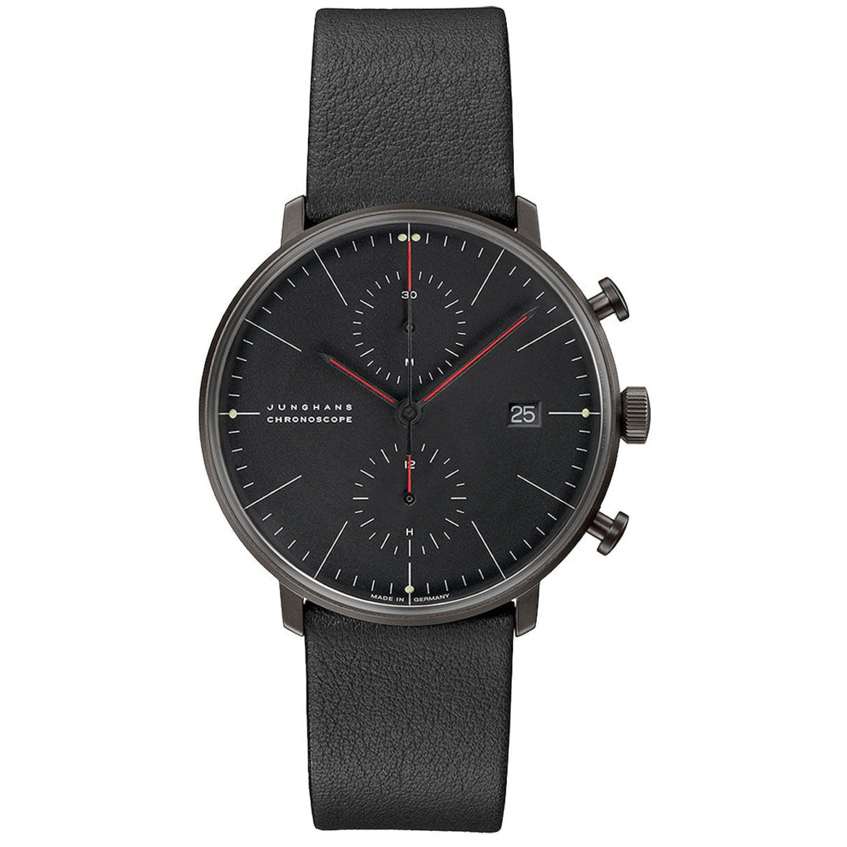 Junghans 27/4409.02 Max Bill Chronoscope Bauhaus