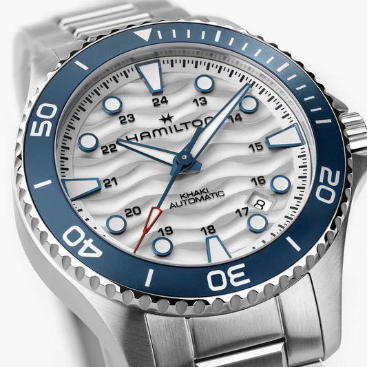 Khaki Navy Scuba Auto 40mm H82425110