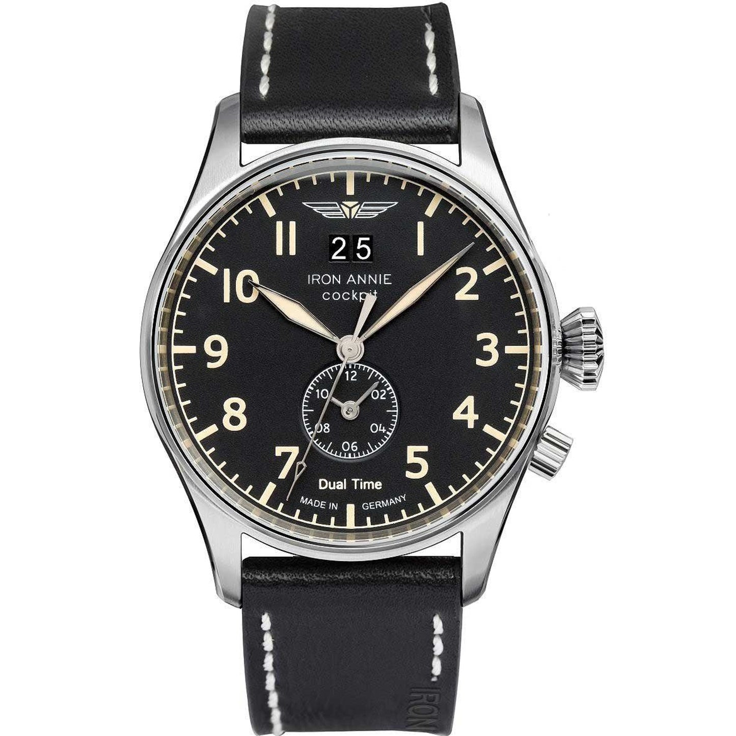 Iron Annie 5140-2 Cockpit Dual-Time Fliegeruhr