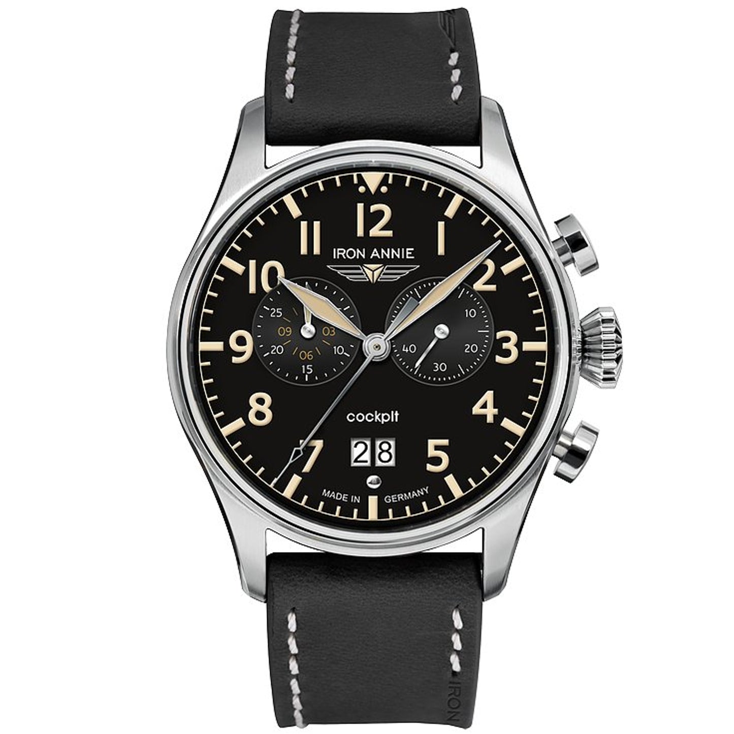 Iron Annie 5186-2 Cockpit Chronograph Fliegeruhr