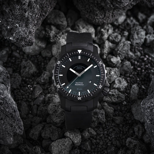 Mühle Glashütte/Sa. Sea-Timer BlackMotion M1-41-83-KB