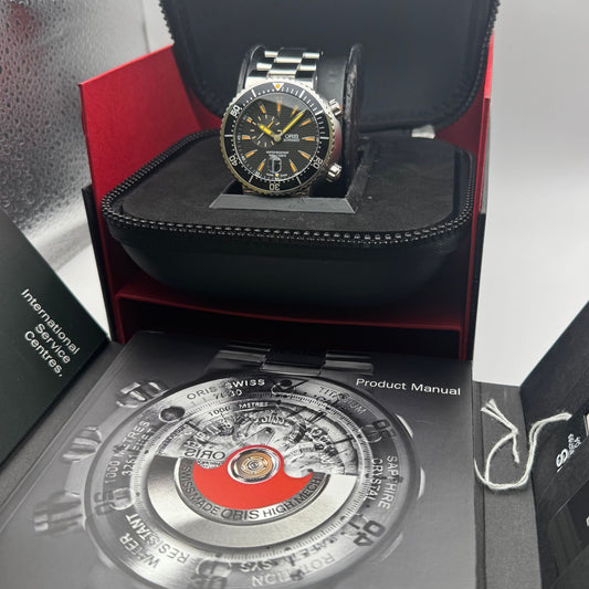 Oris Divers Small Second Date 7609