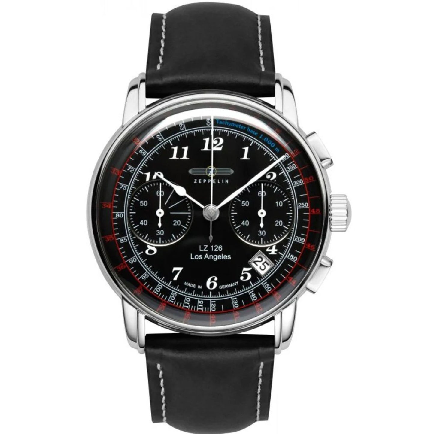 Zeppelin 76142 Quarz Chronograph 42mm
