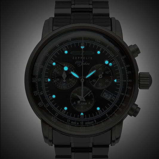 Zeppelin 7680MB2 "100 Jahre" Quarz Chronograph 42mm