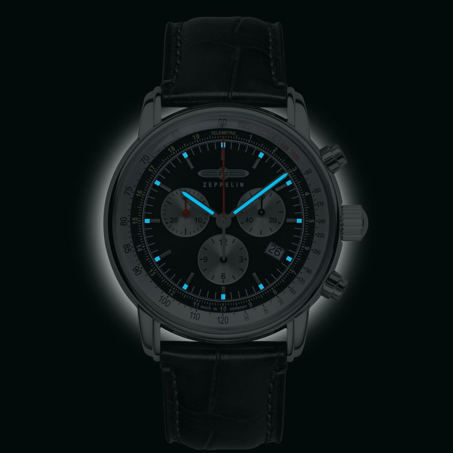 Zeppelin 88882 Quarz Chronograph 42mm
