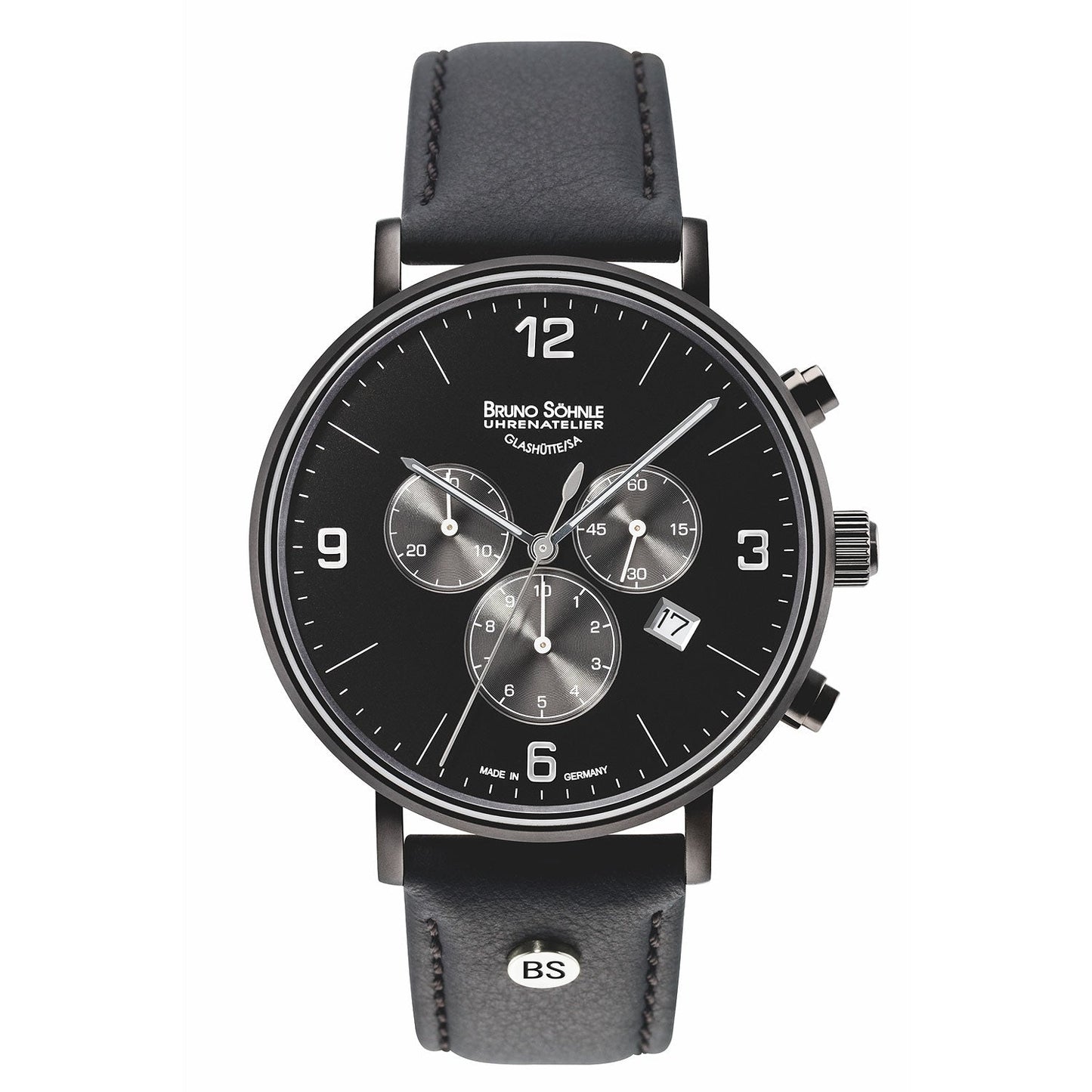 Bruno Söhnle Glashütte/Sa 17-73186-761 Frankfurt Big Chrono.