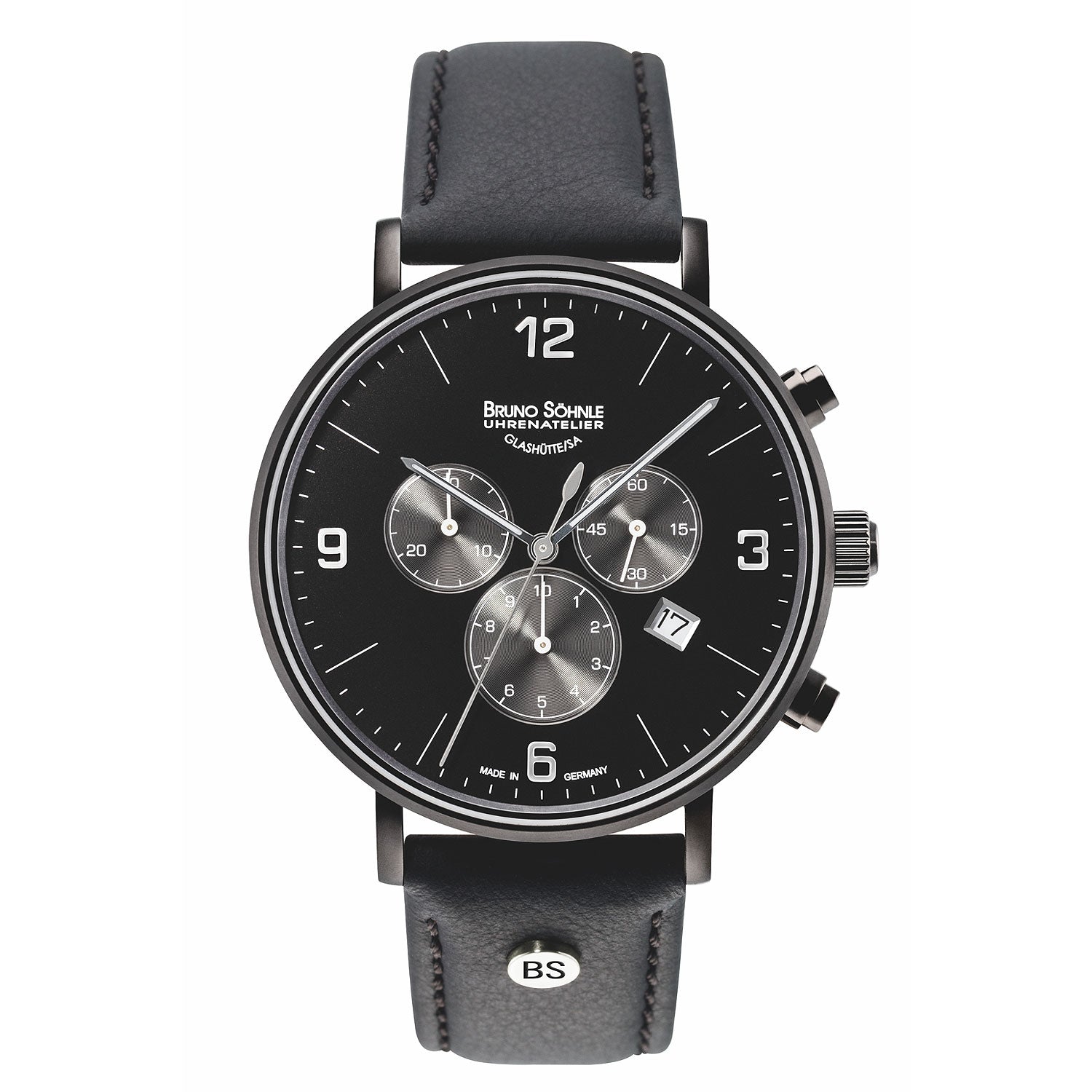 Bruno Söhnle Glashütte/Sa 17-73186-761 Frankfurt Big Chrono.
