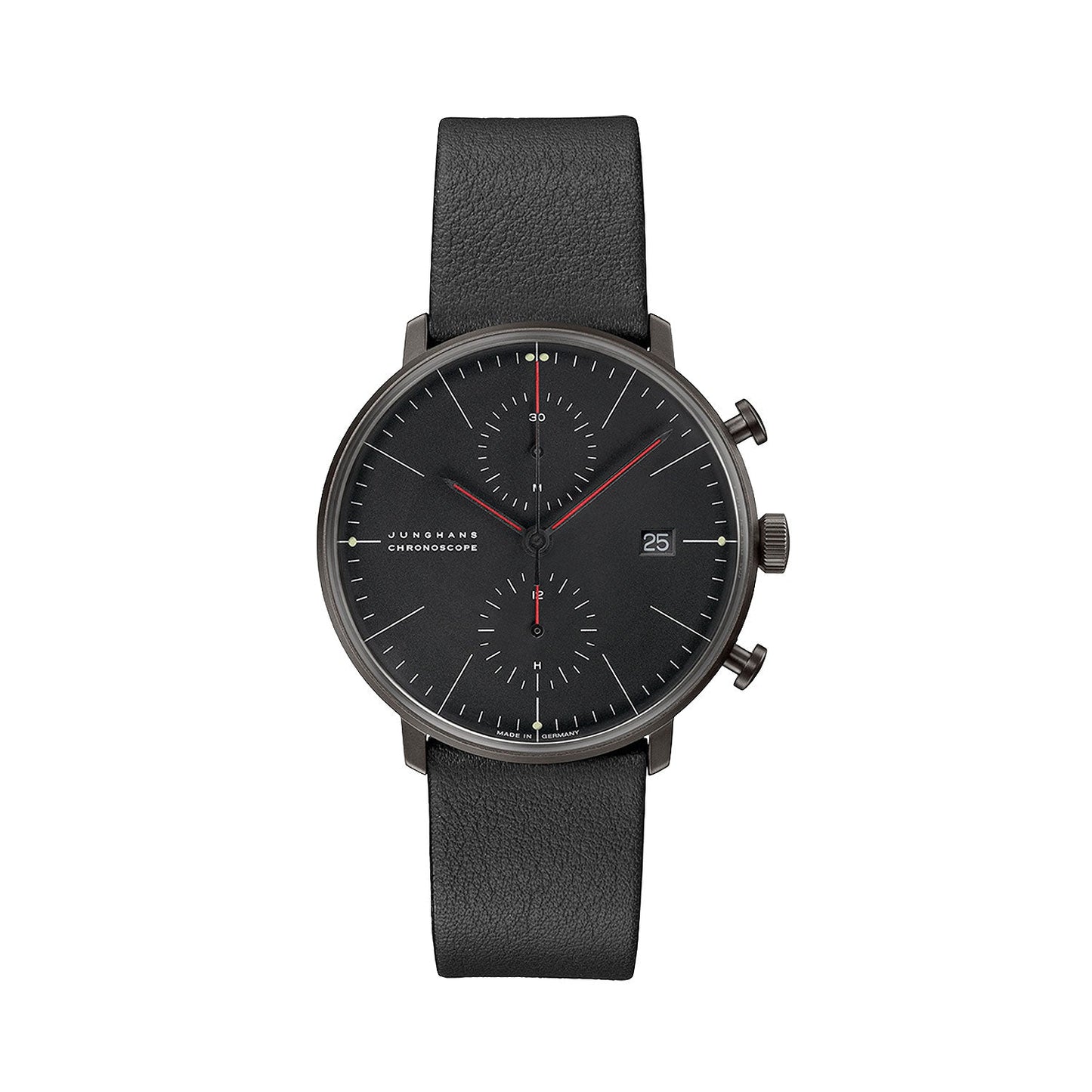 Junghans 27/4409.02 Max Bill Chronoscope Bauhaus
