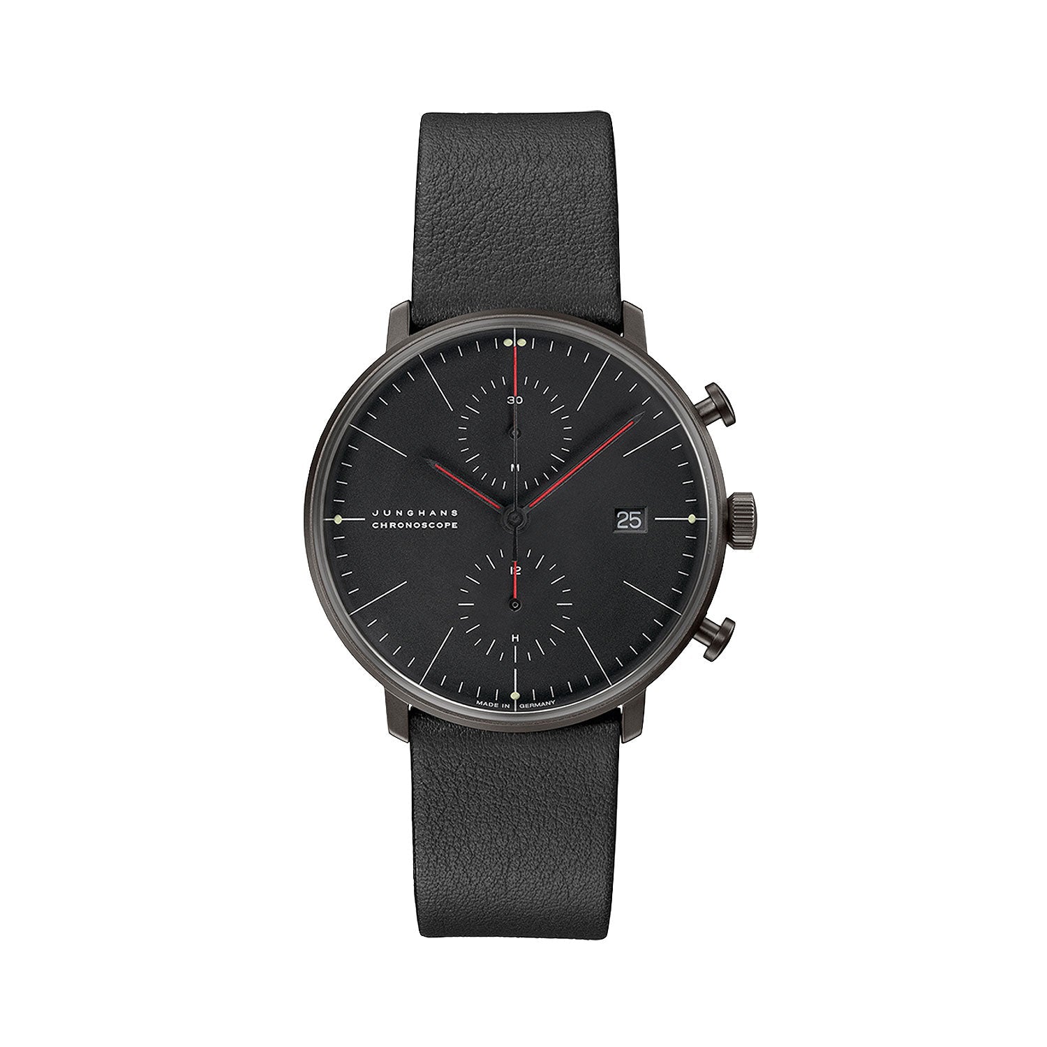 Junghans 27/4409.02 Max Bill Chronoscope Bauhaus