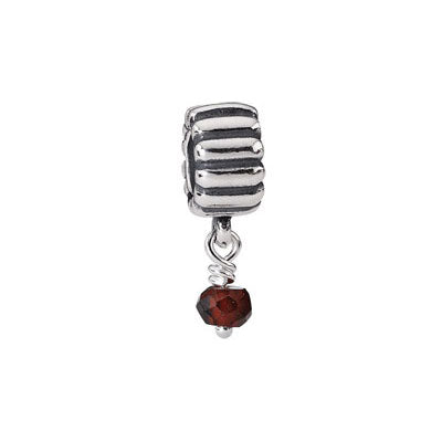 Pandora Geburtsstein Sterling Silber Granat 790166GR