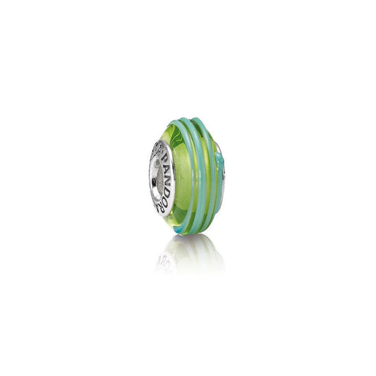 Pandora Muranoglas Charm Spirale Grün 790615
