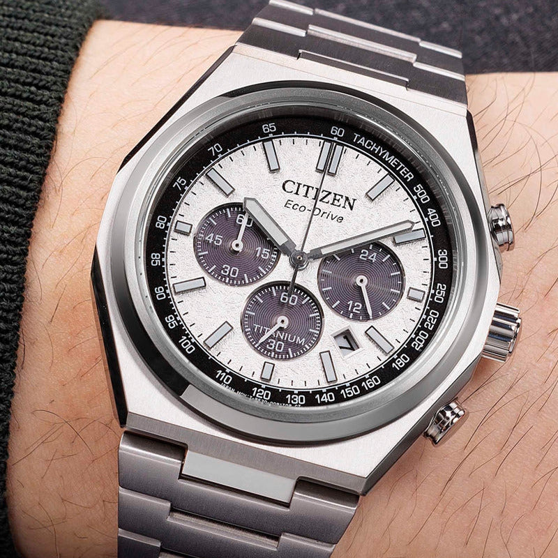 Citizen CA4610-85A SuperTitanium Chronograph Eco Drive