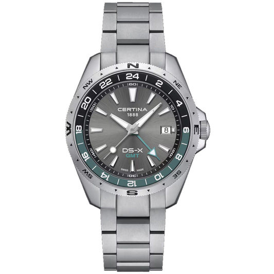 CERTINA DS-X GMT C047.452.11.081.00