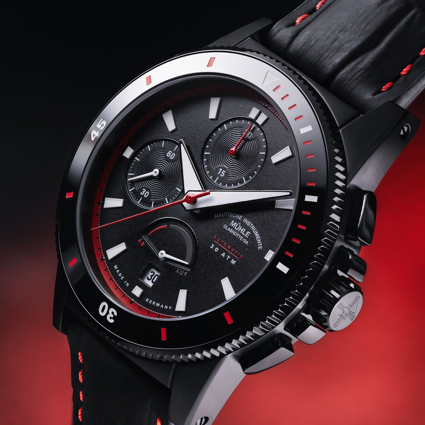 Mühle Glashütte/Sa. Sportivo Power Chronograph First Edition M1-52-33-2025