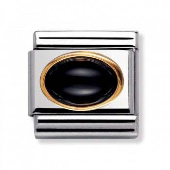Nomination Classic Stein Achat schwarz 030502 02