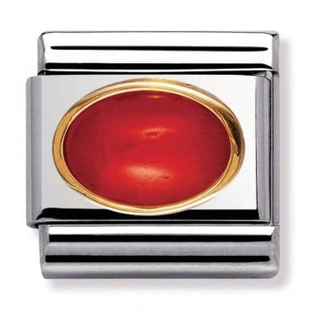 Nomination Classic Stein Koralle rot 030502 11