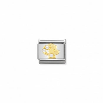 Nomination Classic Gold Zirkonia Steinbock 030302 10