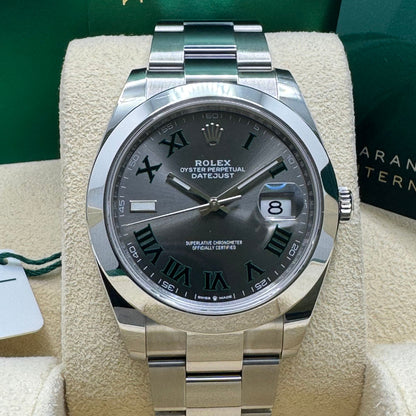 ROLEX Datejust 41mm Wimbledon 126300