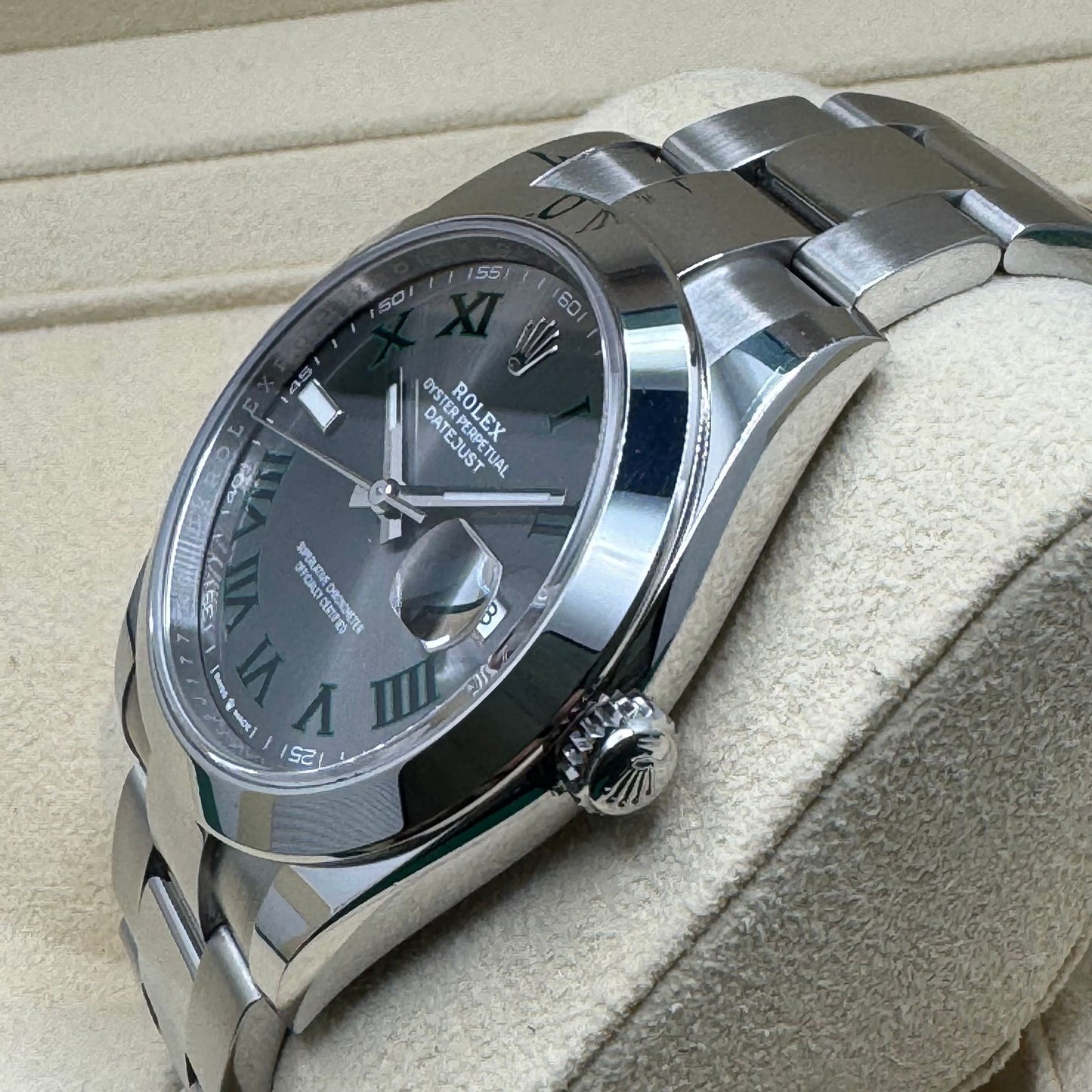 ROLEX Datejust 41mm Wimbledon 126300