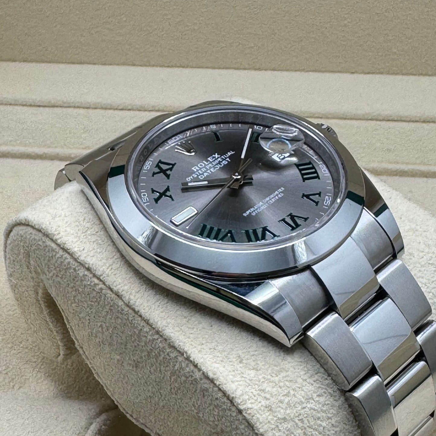 ROLEX Datejust 41mm Wimbledon 126300