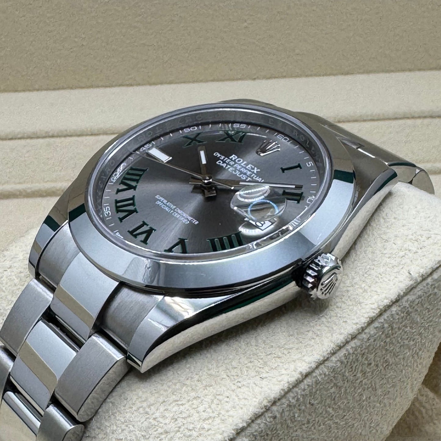 ROLEX Datejust 41mm Wimbledon 126300