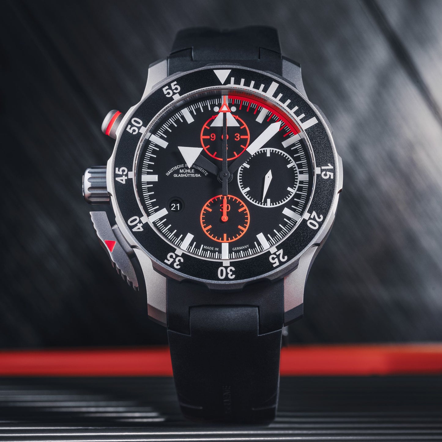 Mühle Glashütte/Sa. S.A.R. Flieger Chronograph M1-41-33-KB