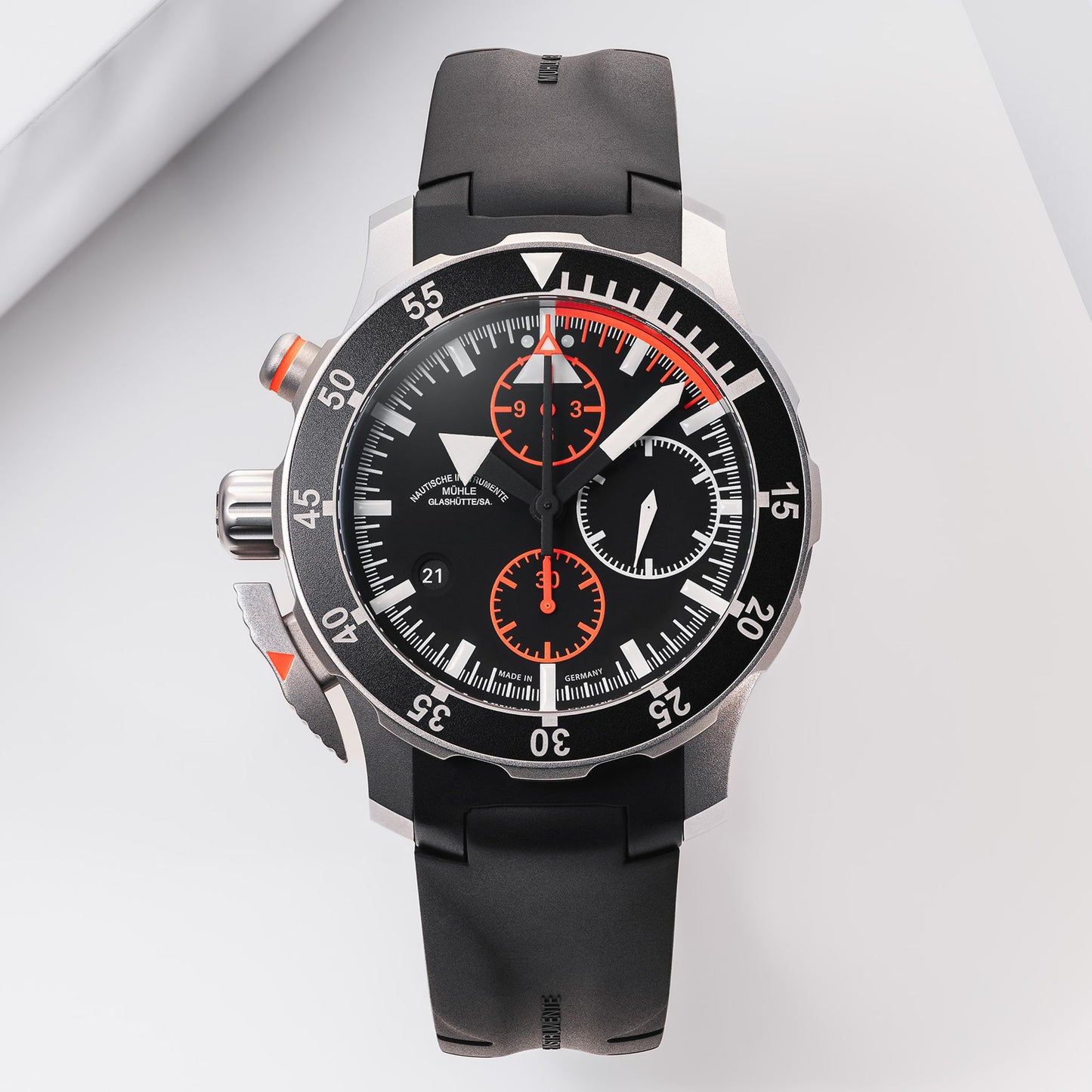 Mühle Glashütte/Sa. S.A.R. Flieger Chronograph M1-41-33-KB