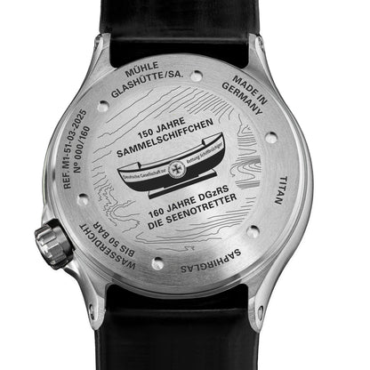 Mühle Glashütte/Sa. S.A.R. Mission Timer 160 Jahre M1-51-03-2025 KB