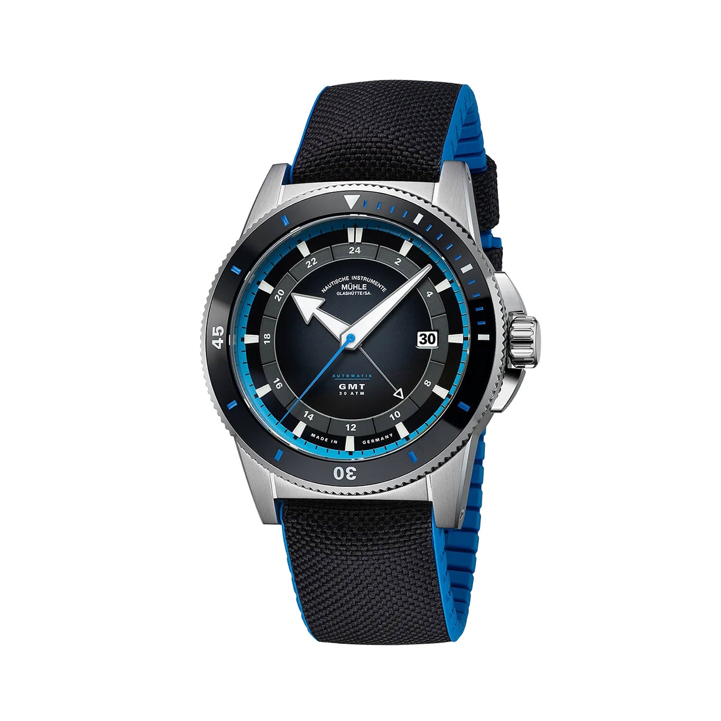 Mühle Glashütte/Sa. Sportivo Travel GMT M1-52-13-CK