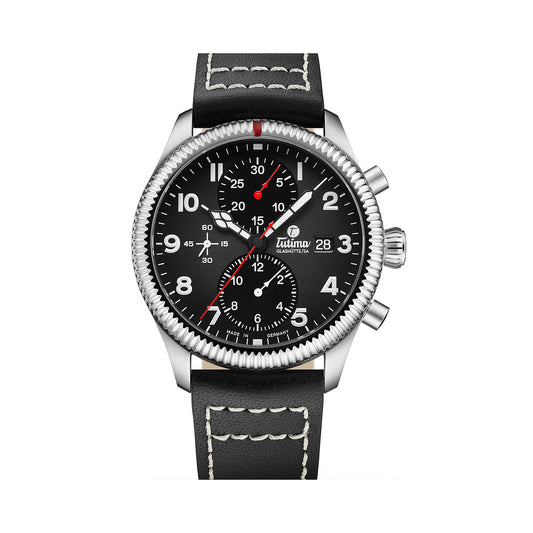 Tutima 6408-01 Grand Flieger Classic Chronograph 41mm