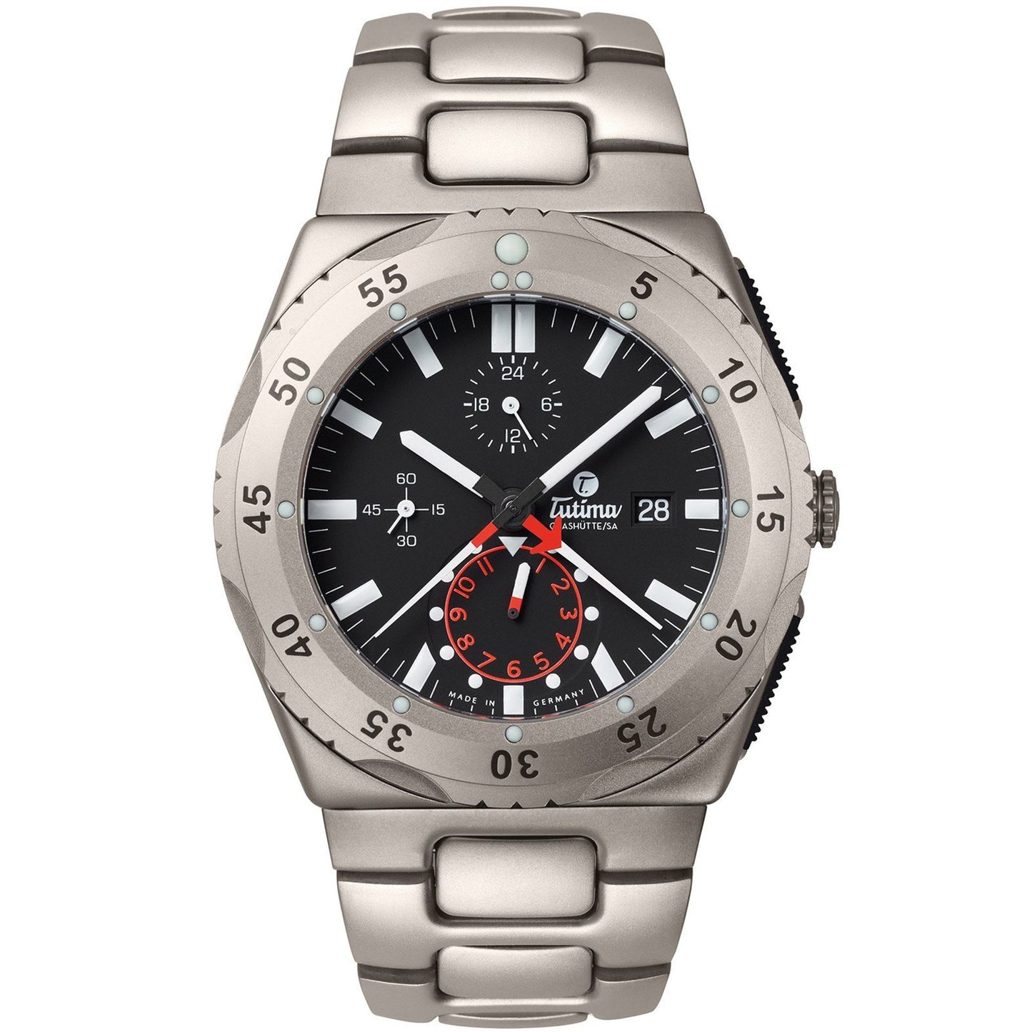 Tutima Glashütte/Sa. M2 Pioneer Chronograph 6451-03