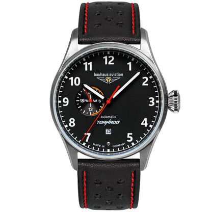 Bauhaus 2764-2 Aviation Tornado Automatik Fliegeruhr