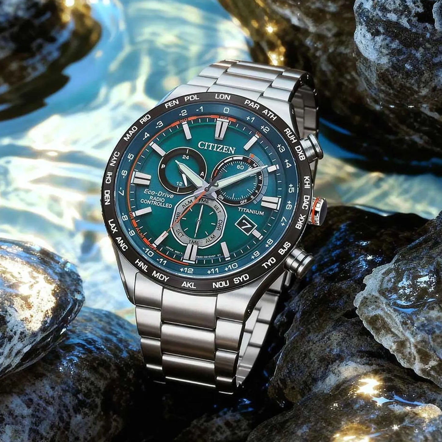 Citizen CB5946-82X Eco-Drive Super Titanium™ Funk