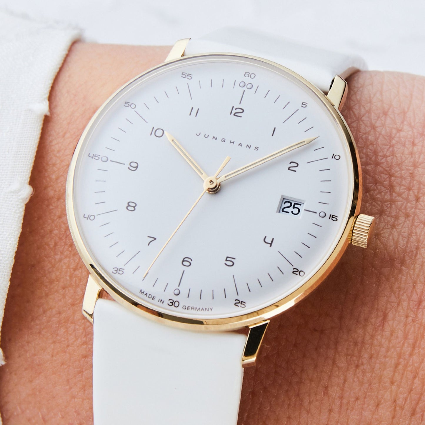 Junghans max bill Dame Quarz 47/7451.02