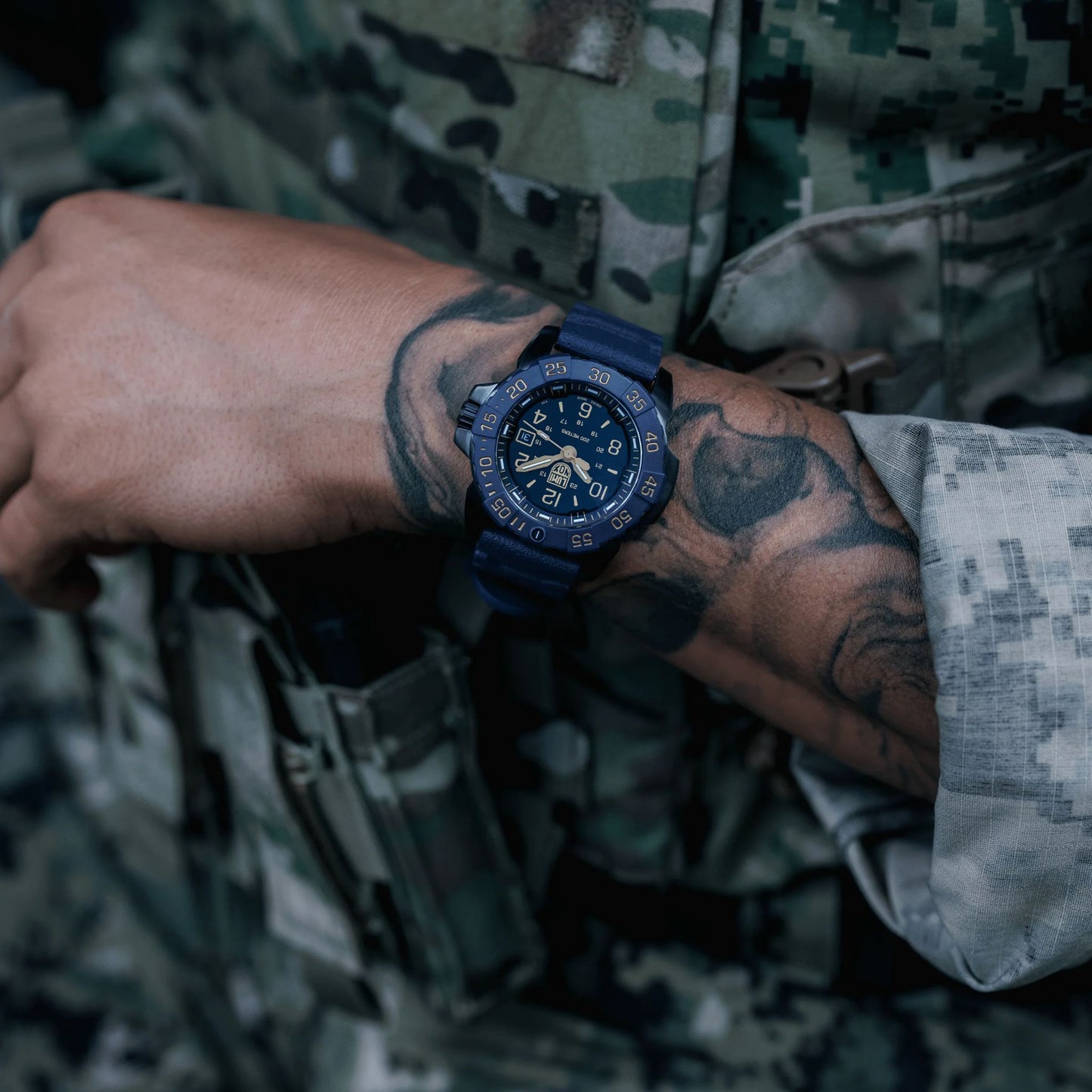 Luminox XS.3255.CB.NSF Navy SEAL Foundation Back To The Blue