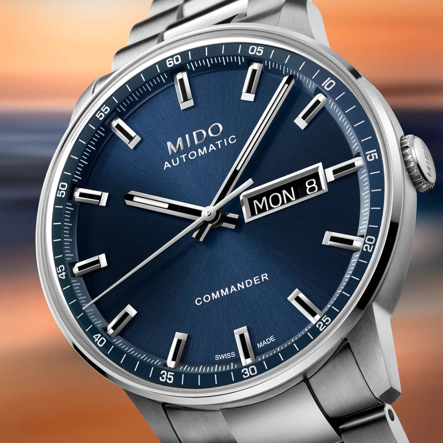 MIDO Commander Datoday 40mm M021.430.11.041.00