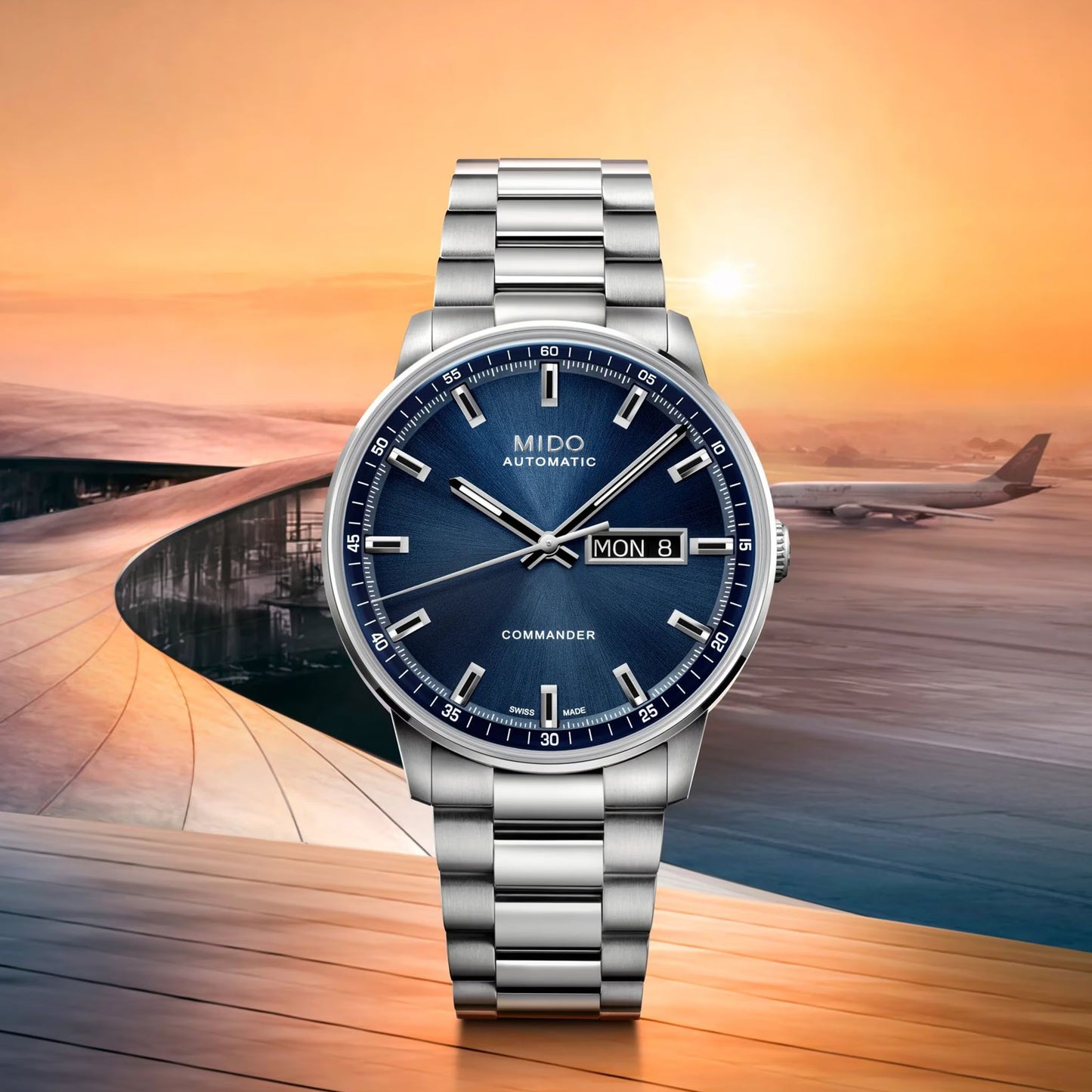 MIDO Commander Datoday 40mm M021.430.11.041.00