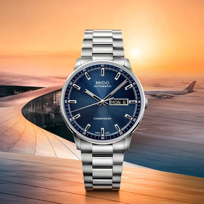 MIDO Commander Datoday 40mm M021.430.11.041.00