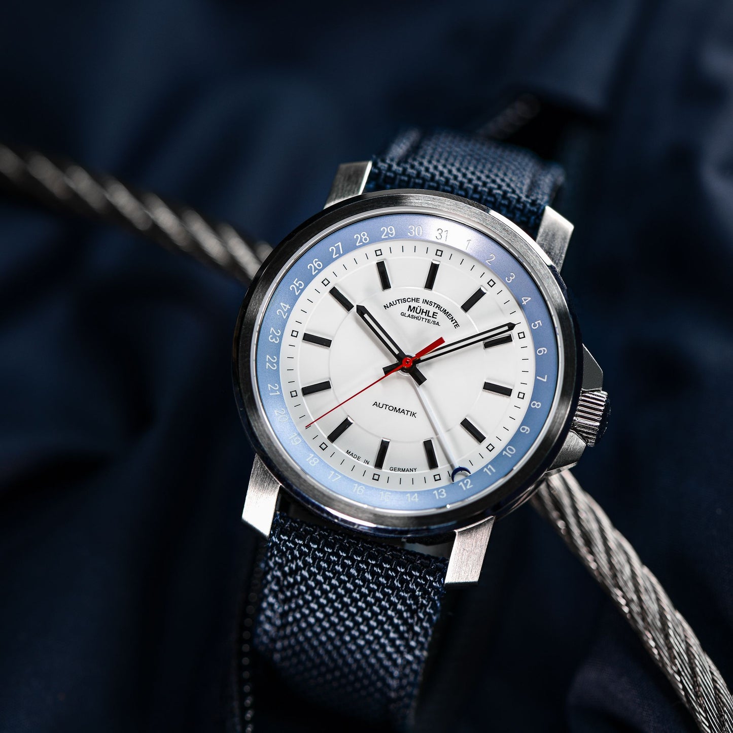 Mühle Glashütte/Sa. 29er Big Zeigerdatum M1-25-32-CB-I