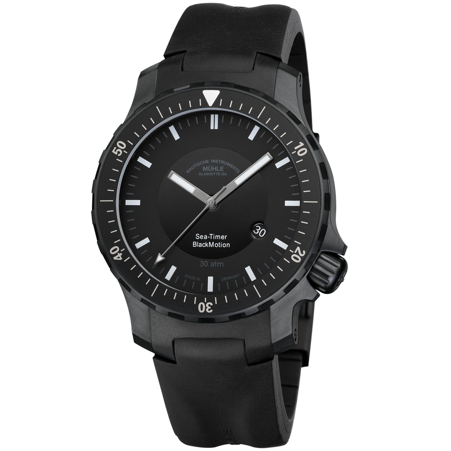 Mühle Glashütte/Sa. Sea-Timer BlackMotion M1-41-83-KB