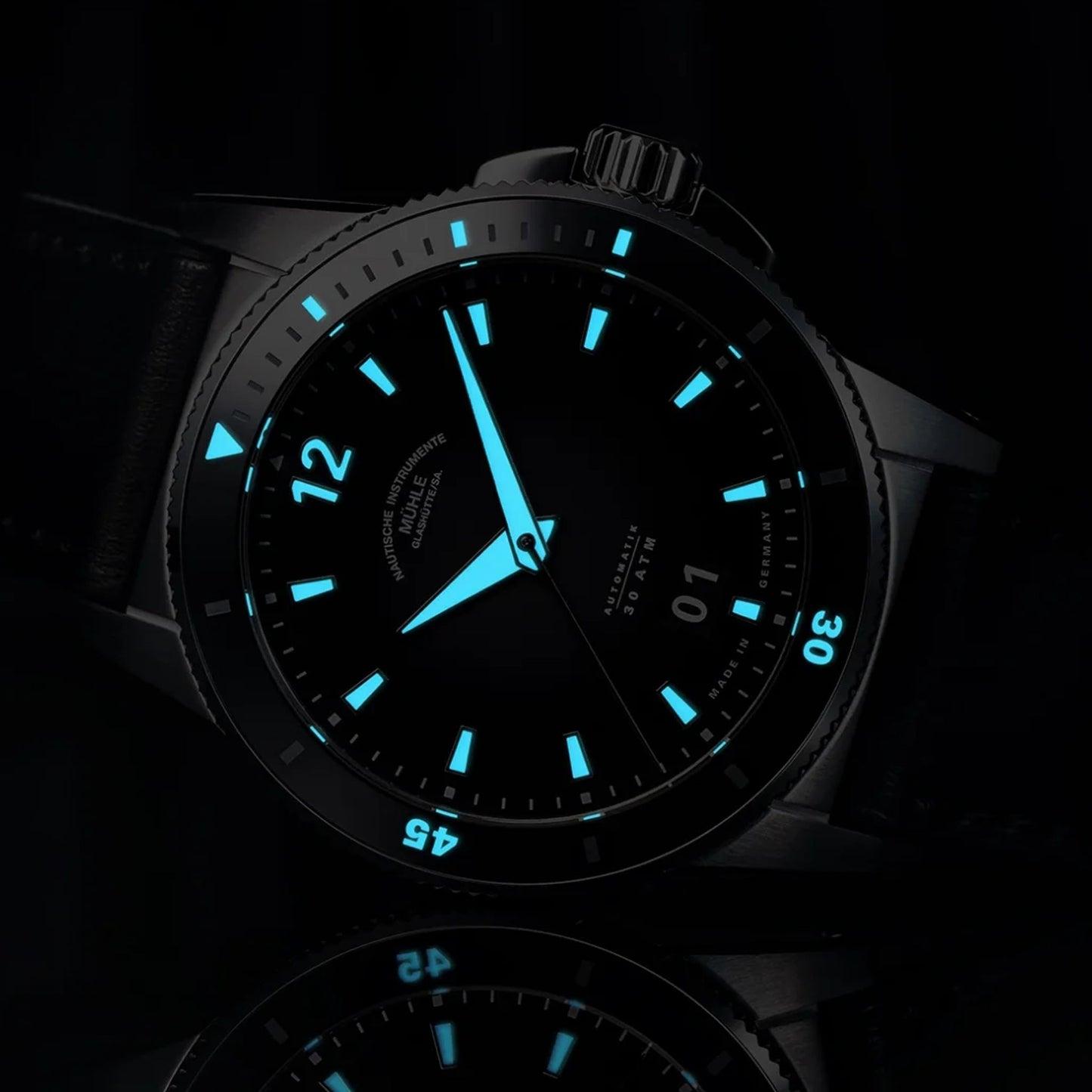 Mühle Glashütte/Sa. Sportivo Großdatum M1-52-42-LK