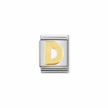 Nomination Classic Buchstabe D Element 030101 04