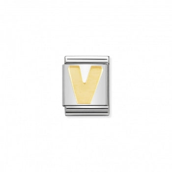 Nomination Classic Buchstabe V Element 030101 22