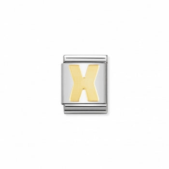 Nomination Classic Buchstabe X Element 030101 24