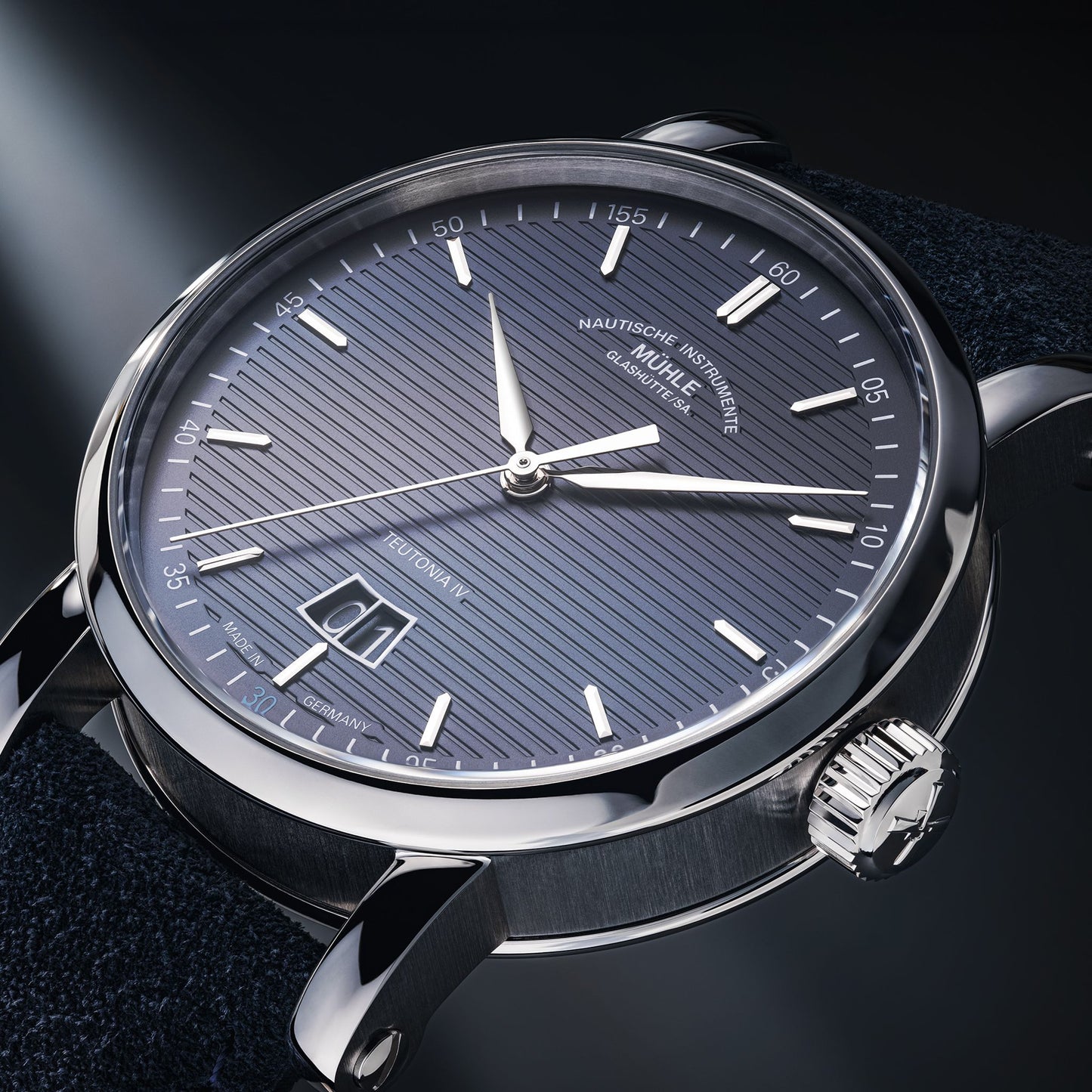 Mühle Glashütte/Sa. Teutonia IV Großdatum Edition 1994 M1-44-75-1994-LB