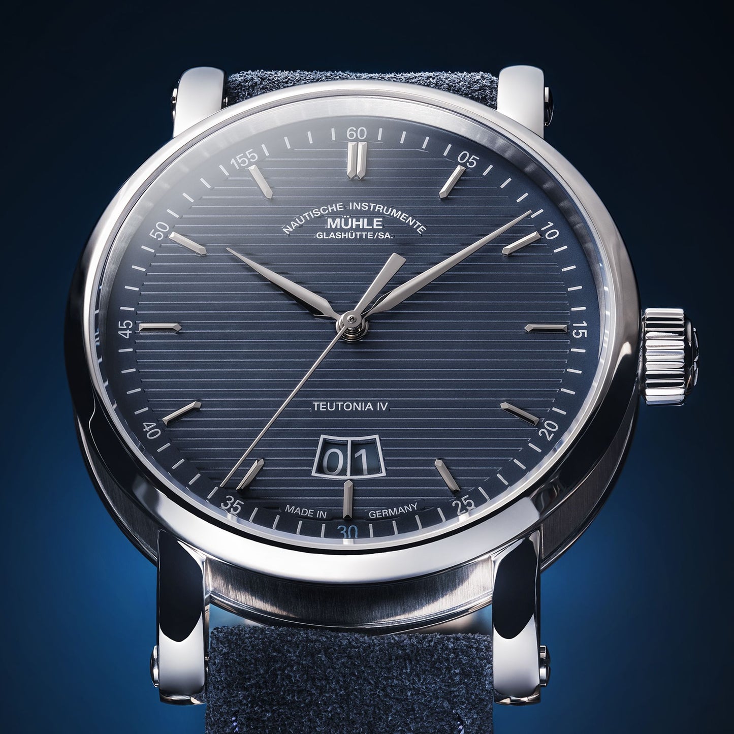 Mühle Glashütte/Sa. Teutonia IV Großdatum Edition 1994 M1-44-75-1994-LB