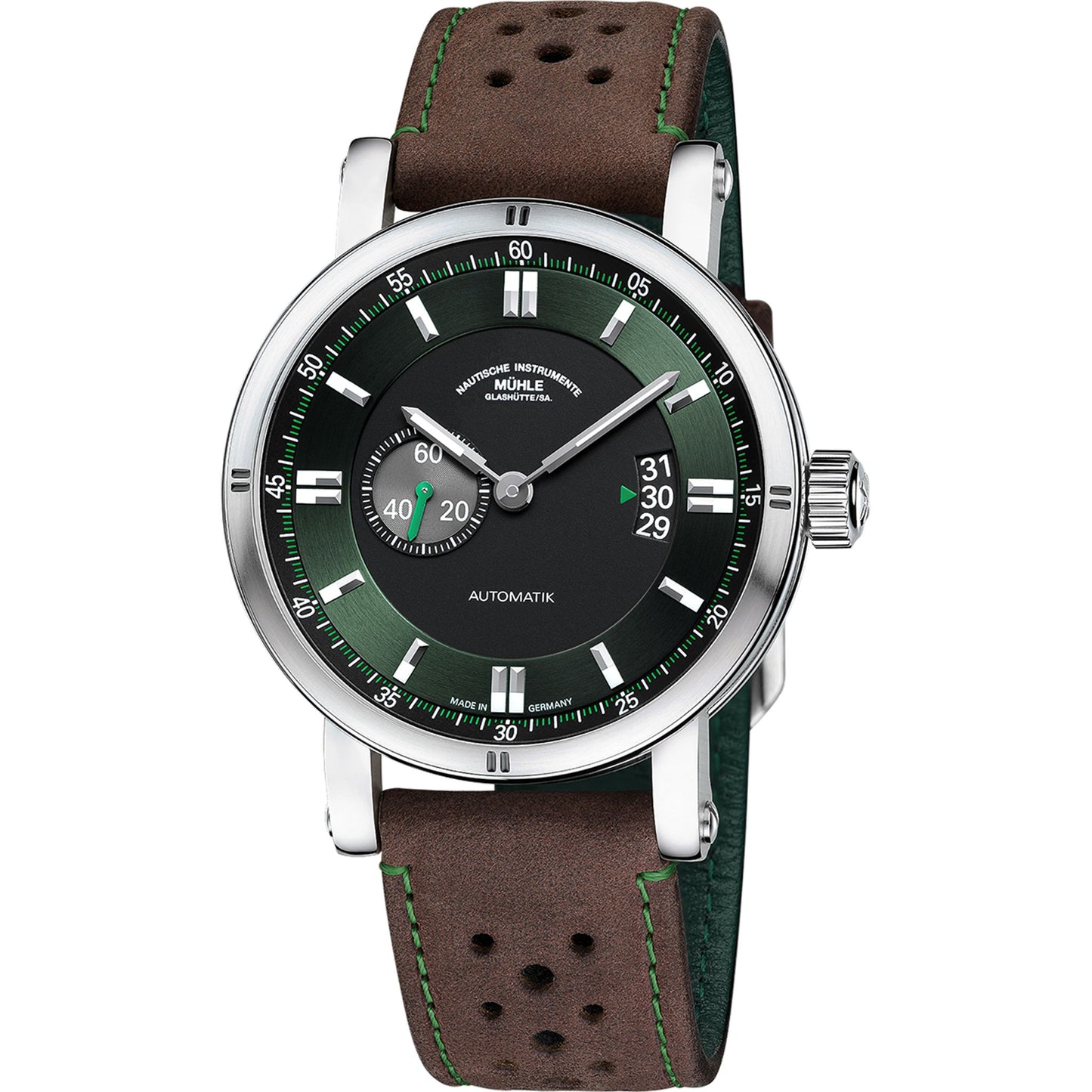 Mühle Glashütte/Sa. Teutonia Sport II "Racing Green" M1-29-74-LB-B